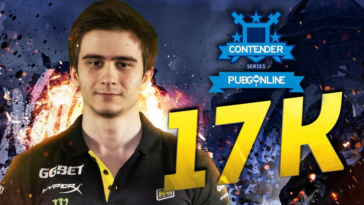 17K by Drainys @ PUBG Online Contender series