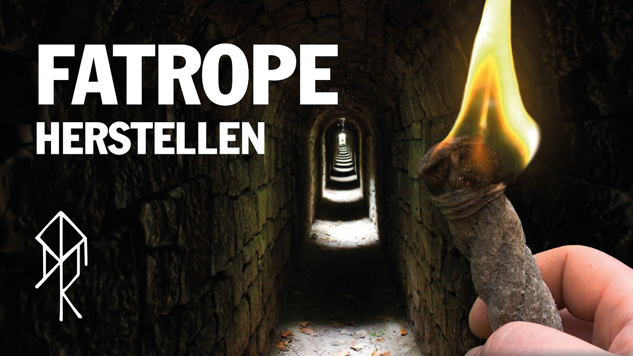 'Fatrope' der Zunder für Feuerstahl und zum Feuerschlagen | Bushcraft | Survival | Urviech