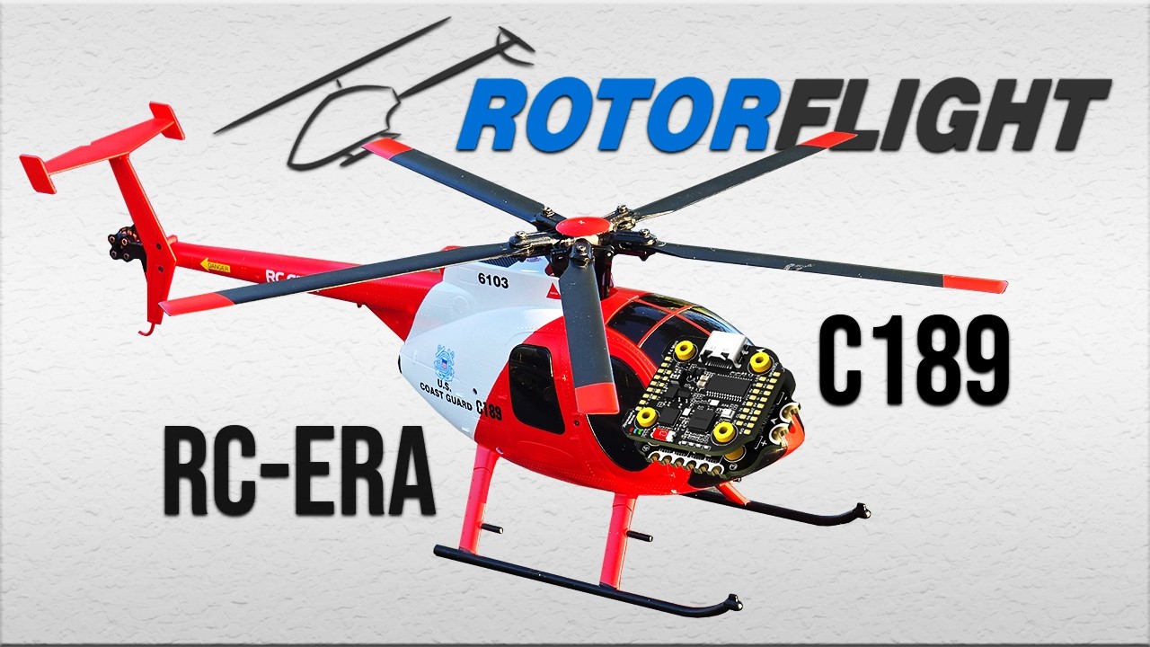 From Toy to Tech: My Rotorflight-Powered C189 Build