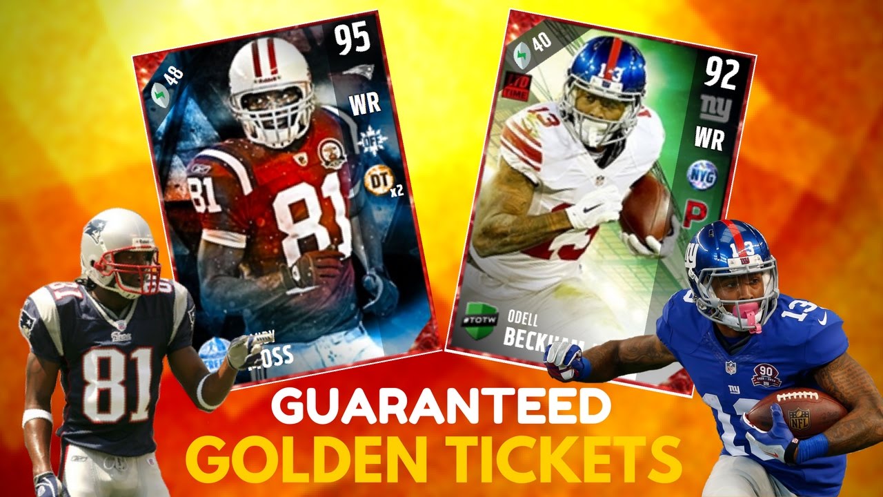 GUARANTEED GOLDEN TICKET CARDS IN MUT 17 - MADDEN ULTIMATE TEAM 17