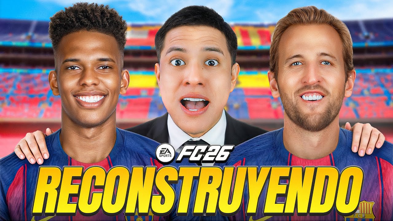Reconstruyendo al FC BARCELONA en MODO CARRERA FC26 😱 *Fichajes épicos*