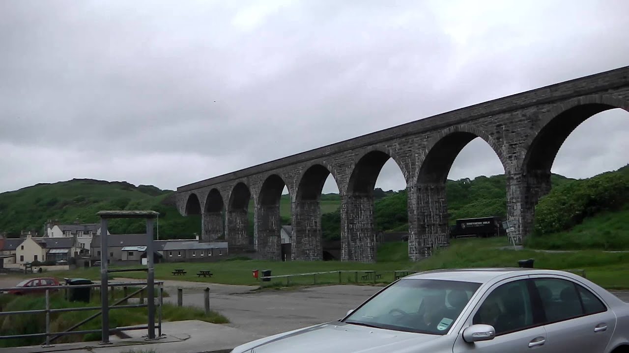 Beach and Viaduct, Cullen, Morayshire, Scotland