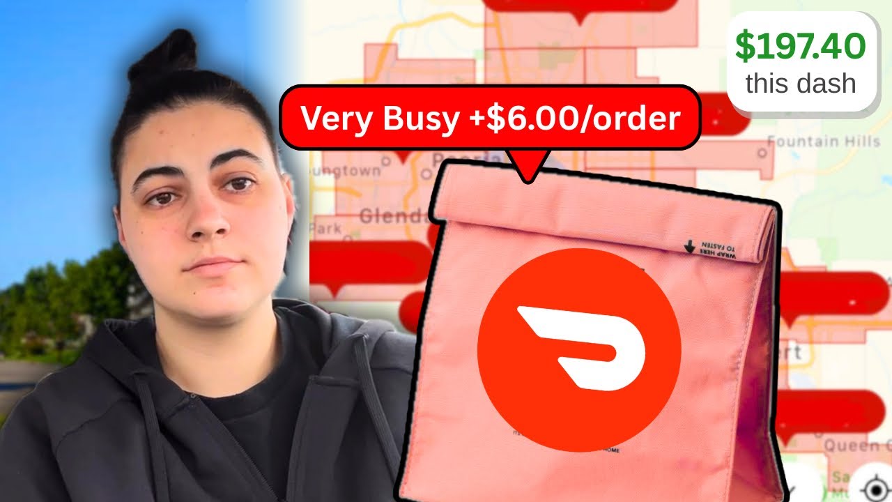 😱*БЕЗУМНО* DOORDASH ПЛАТИТ +$6 ДОПОЛНИТЕЛЬНО ЗА ЗАКАЗ - Сколько денег я могу заработать, использу...