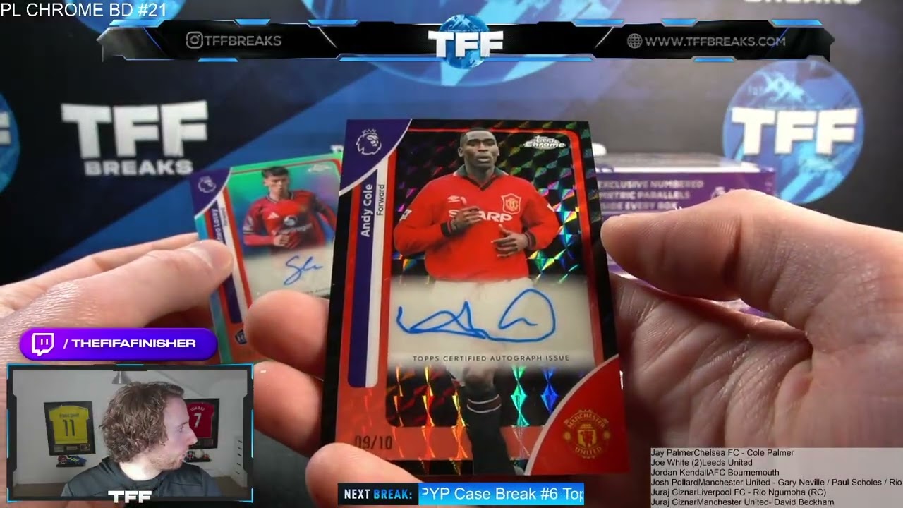 2026 Topps Chrome Premier League EPL Soccer Breakers Delight 6 Box Case PYT/PYP #21