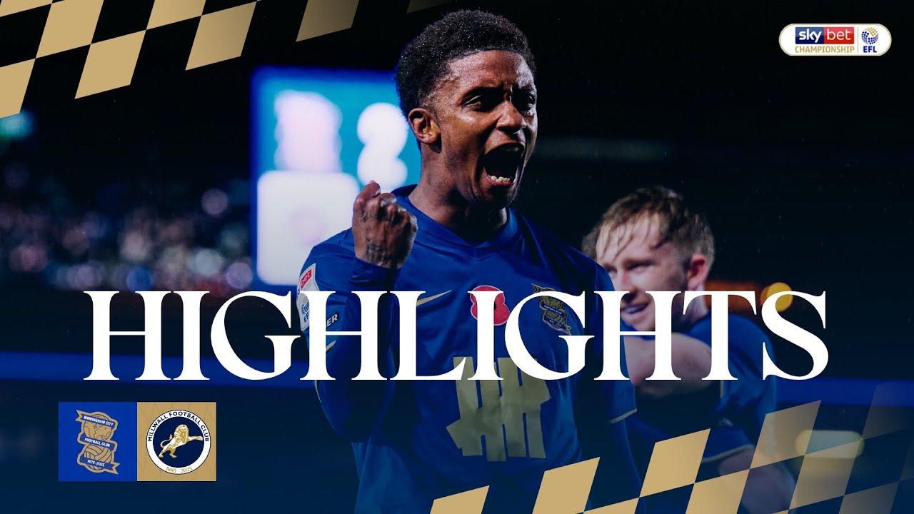 HIGHLIGHTS | Birmingham City 4-0 Millwall | Blues make it EIGHT goals in two games 🤯