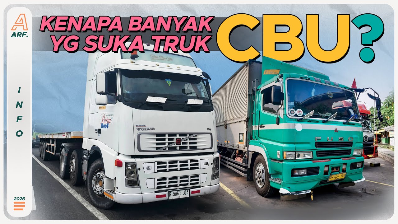 Kenapa di Indonesia Suka Truk CBU Bekas ?