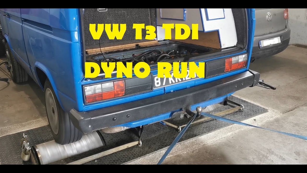 VW T25 / T3 TDI DYNO RUN