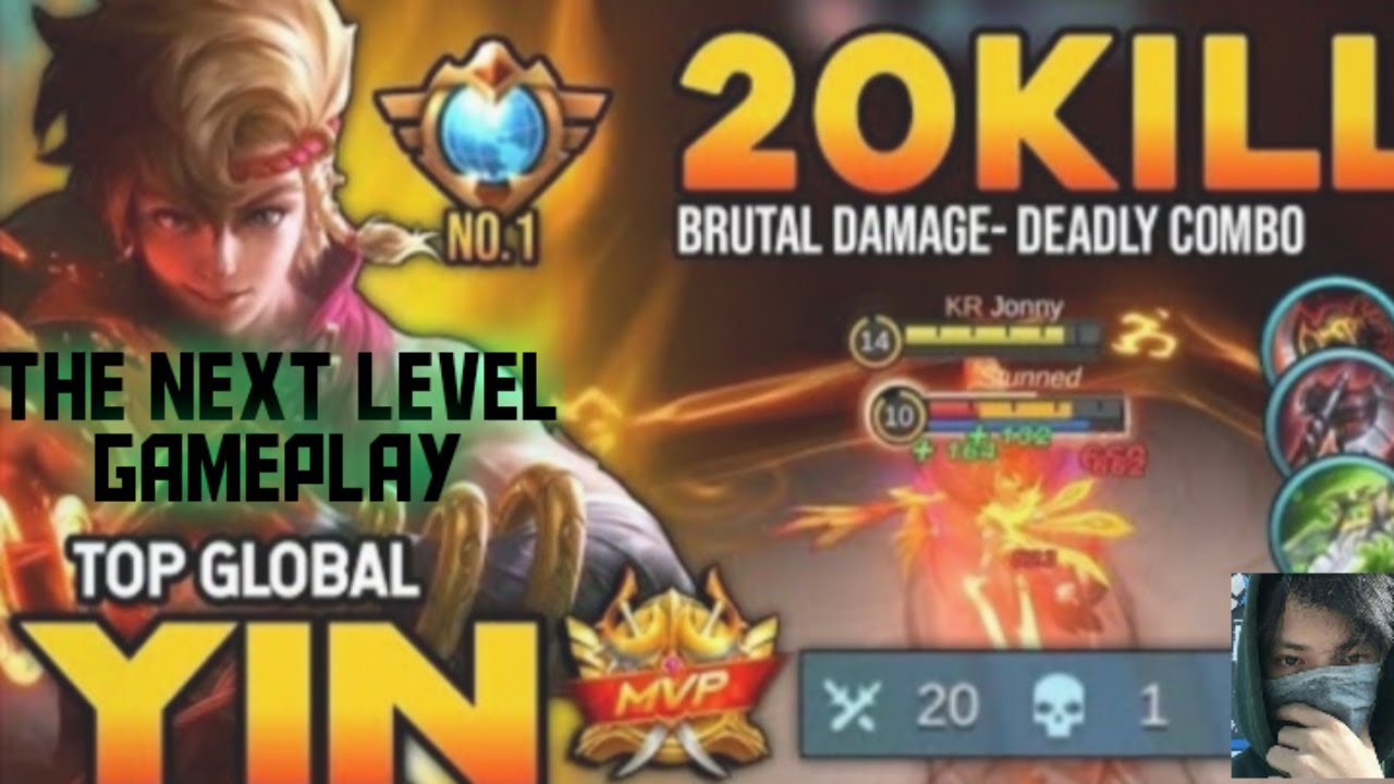 Yin Top 1 Global Gameplay || Best Build 2022 Insane Damage - Mobile Legends