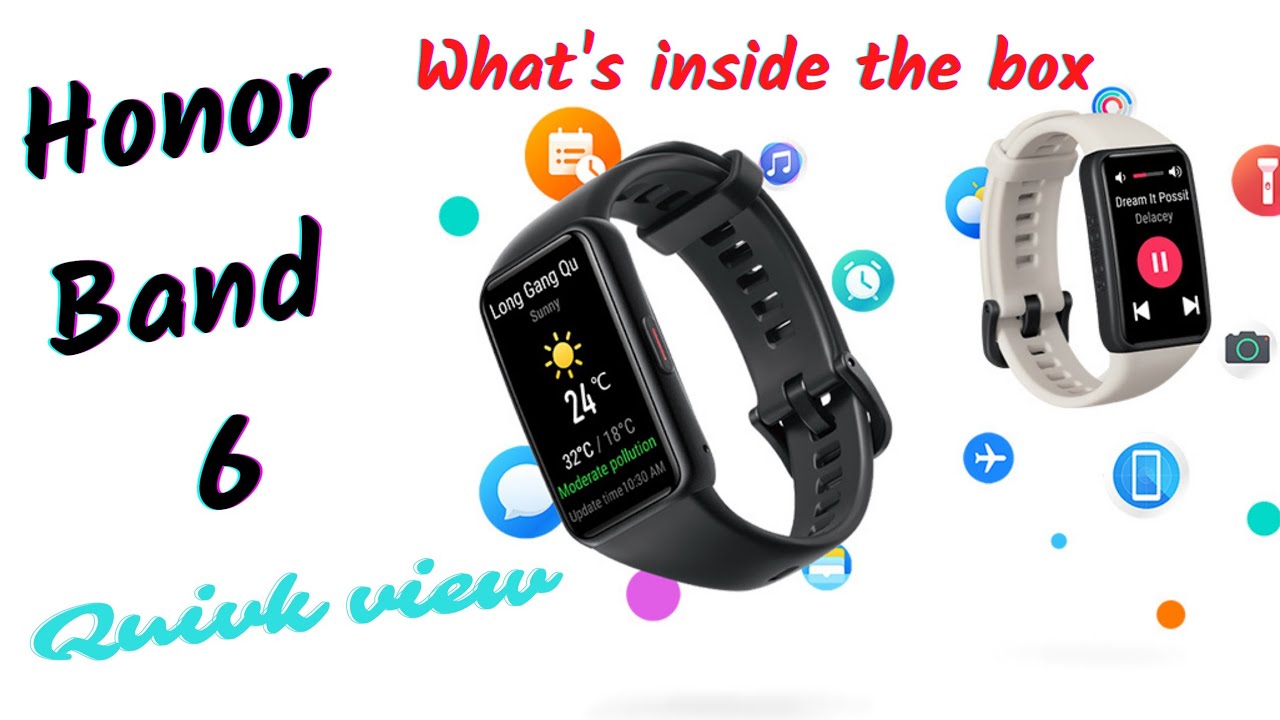 Relaxing Unbox| Honor Band 6 | QuickLook contents of the box| GameOnTechOn&copy;