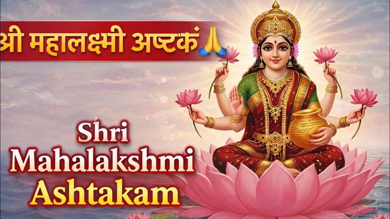 Mahalakshmi Ashtakam | Powerful Lakshmi Stotram for Wealth,Success| धन,सुखसमृद्धि के लिए शक्तिशाली 