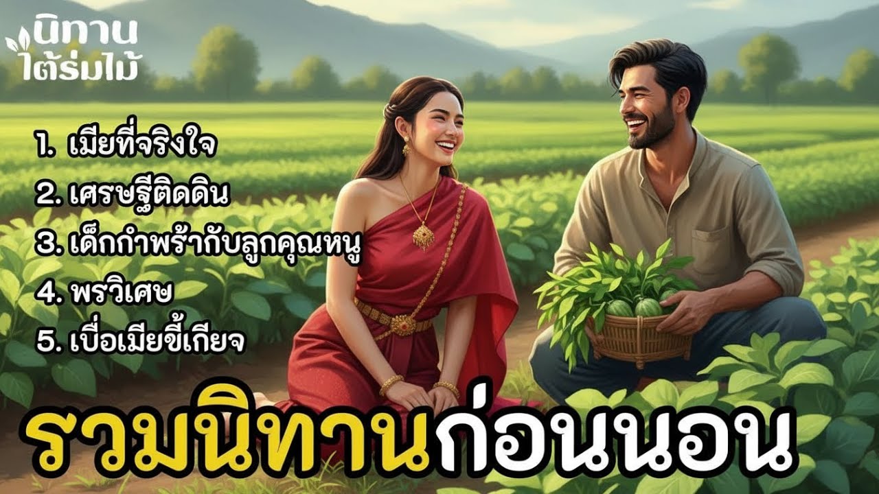 รวมนิทานก่อนนอน ฟังยาวๆ ｜ EP.80 #นิทานพื้นบ้าน  #นิทานสอนใจ #นิทานชาวบ้าน #เรื่องเล่าชาวบ้าน