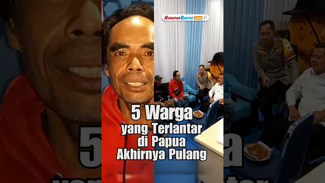 Lima Warga Sumedang yang Terlantar di Papua Akhirnya Pulang, Disambut Bupati dan Kapolres