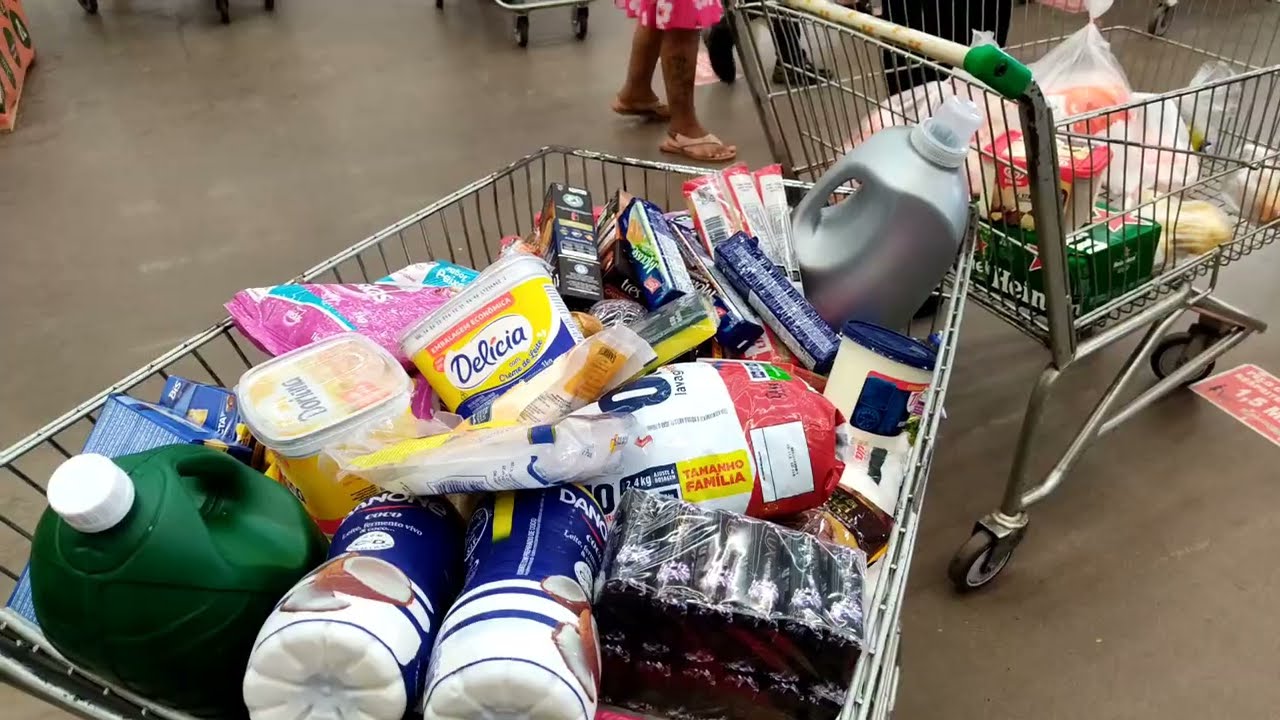 ASMR VLOG: COMPRAS NO SUPERMERCADO ( ATACADÃO) 🛒