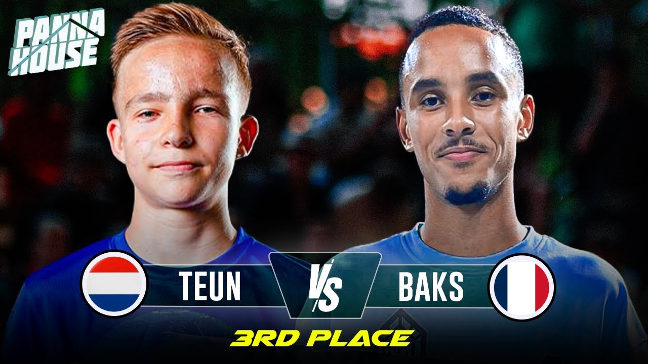 Teun El Jackson vs Baks - 3rd Place | Panna World Championship 2024