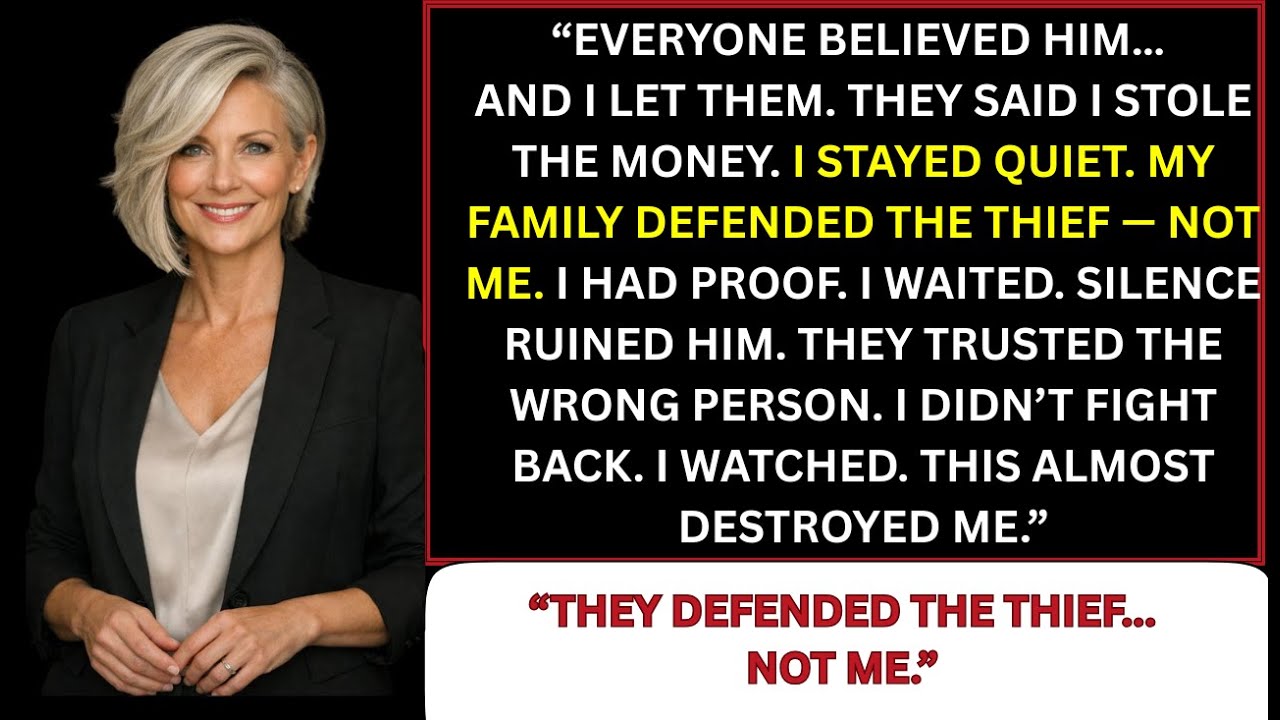They Defended the Thief — Not Me. - REVENGE STORY