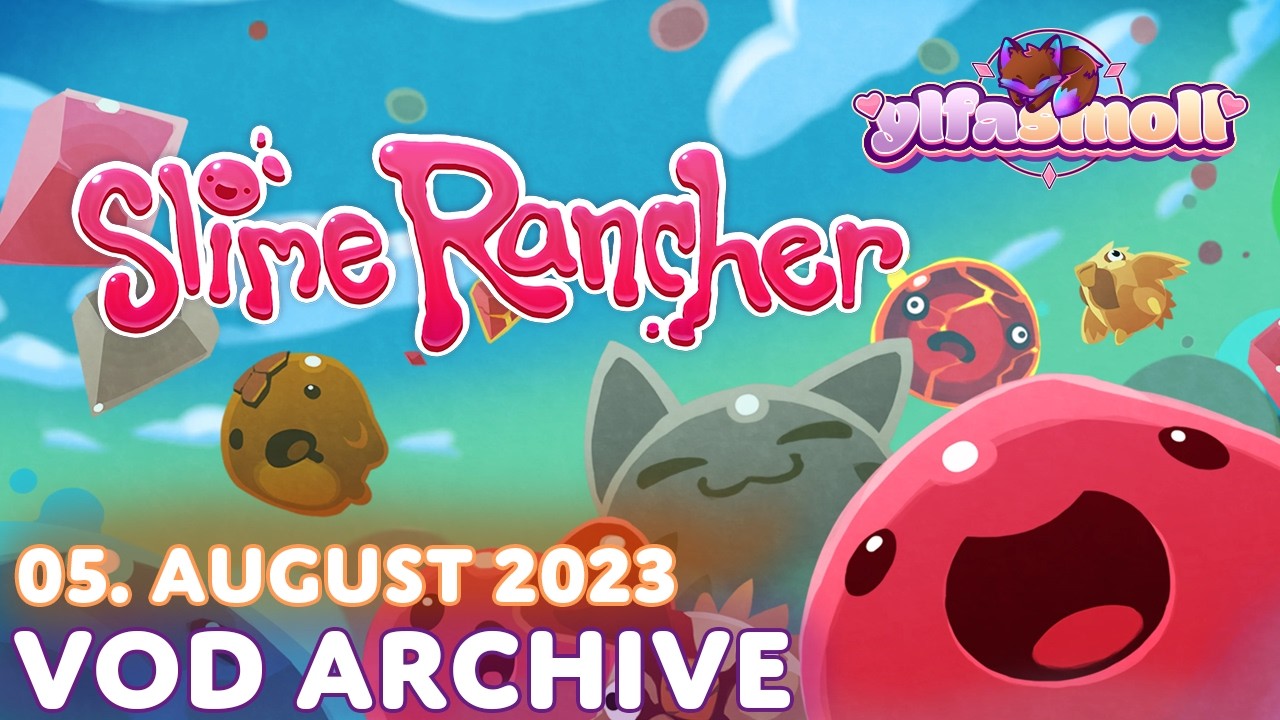 Adding a bit of ranch fixes everything ♥ Slimerancher ♥ Ylfasmoll on #twitch