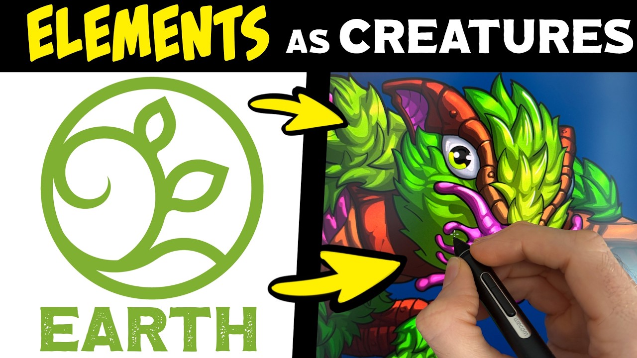 What if ELEMENTS Were BIUNITES?! (Lore & Speedpaint - Book of Biunites Ep2)