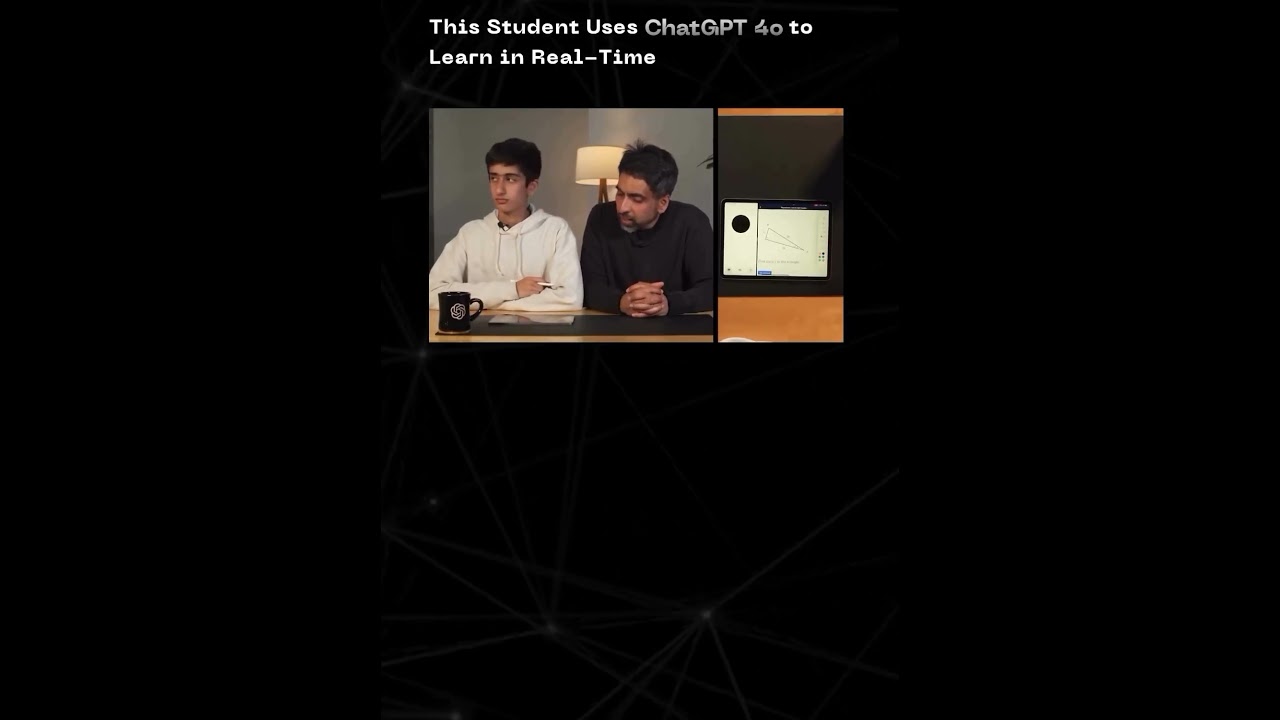 This Student Uses ChatGPT 40 to Learn in Real-Time #chatgpt #openai