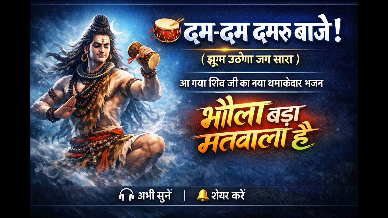 New bhole song#Bhola bada matwala hai#2026 Hindi bhajan#AB Yadav