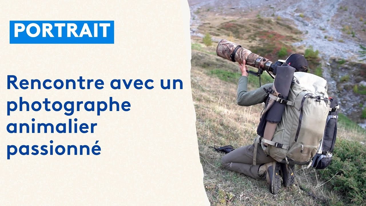 Portrait d'un photographe animalier qui tente de mieux faire connaître le loup