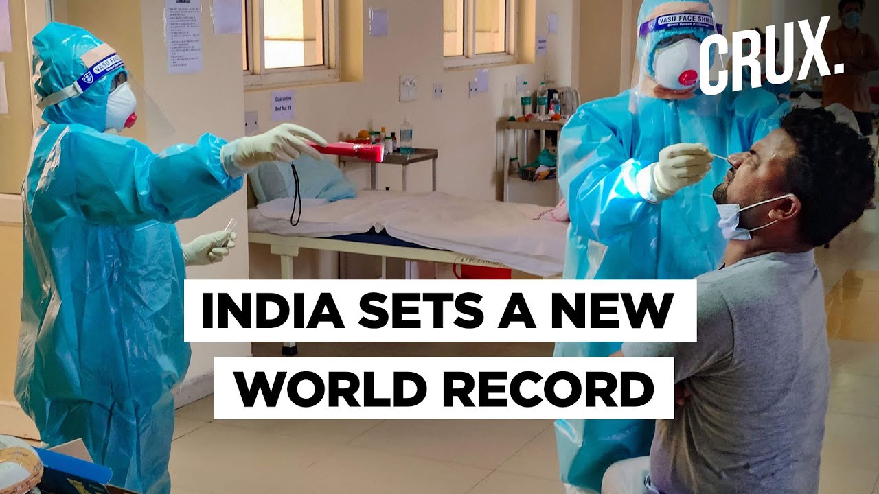 India Records World's Highest Single-Day Rise In Covid-19 Cases
