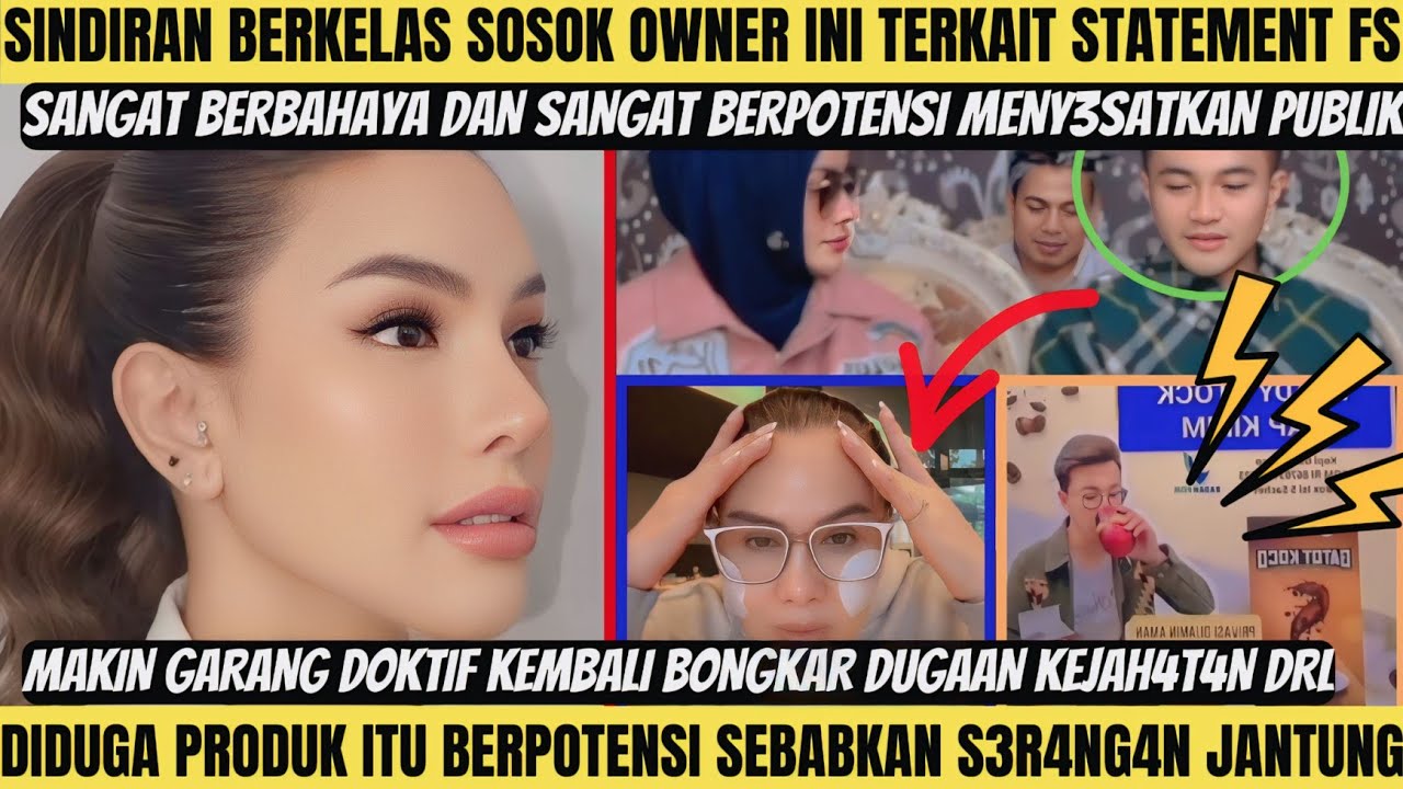SINDIRAN BERKELAS DAN M3NOHOK DARI ANAK MUDA INI UNTUK FS‼️MAKING G4R4NG DOKTIF BONGKAR LAGI & LAGI❗