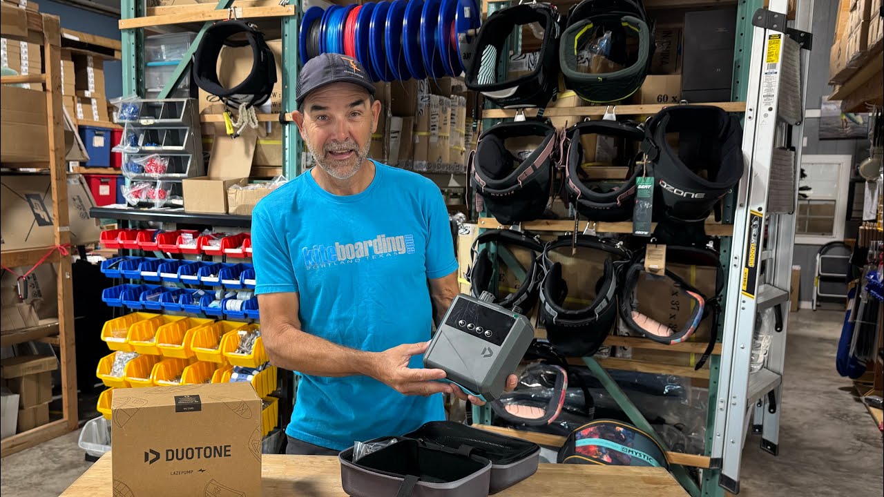 Duotone Electric LazEpump Wing and Kite Electric Pump