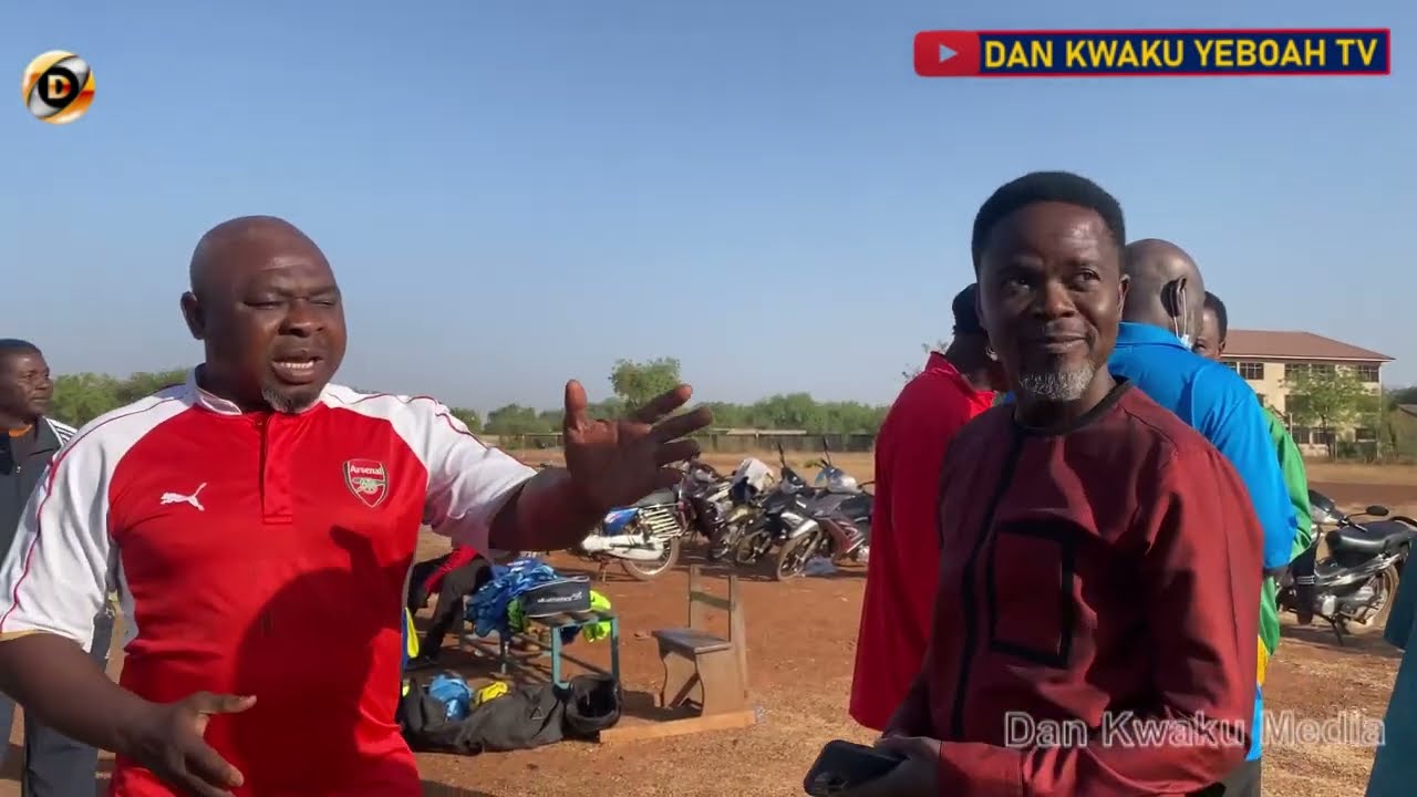 Dan Kwaku Yeboah met the Former Players [Legends] who played for Ghana National Teams in Tamale