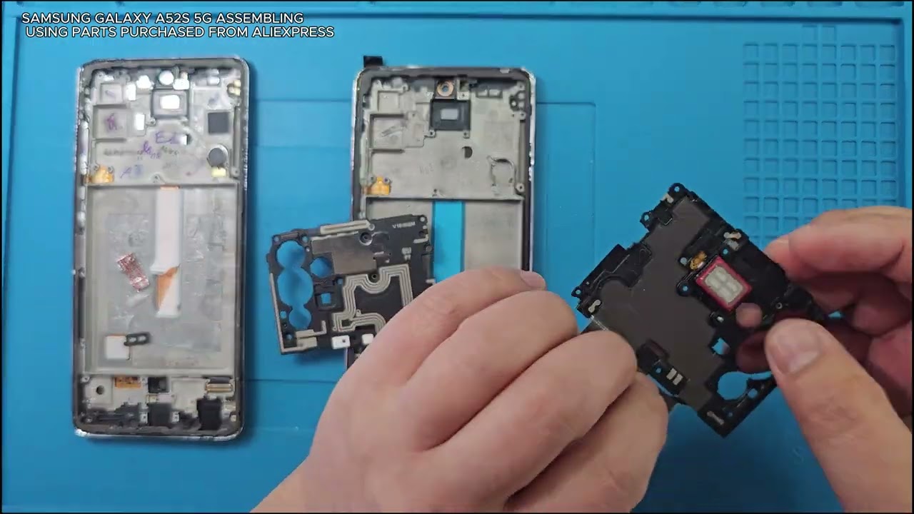 SAMSUNG GALAXY A52S 5G ASSEMBLING USING PARTS PURCHASED FROM ALIEXPRESS #GALAXYA52S5G