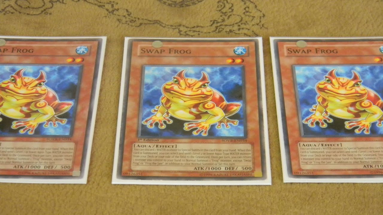 YUGIOH - Budget FROG MONARCH Deck Profile - June 2014