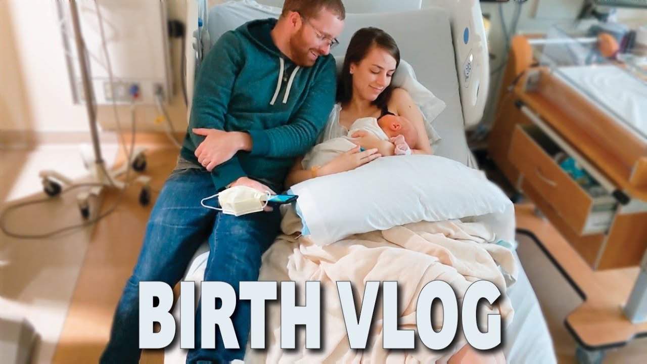 BIRTH VLOG! 👶🏼// Our Baby's Labor & Delivery Story ✨ magical & emotional!