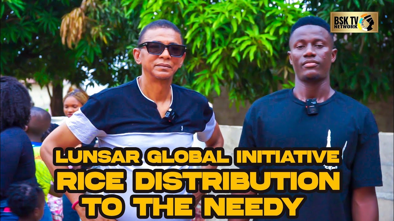 Lunsar Global Initiative's 4th phase Christmas rice distribution to the Needy in Marampa Chiefdom 
