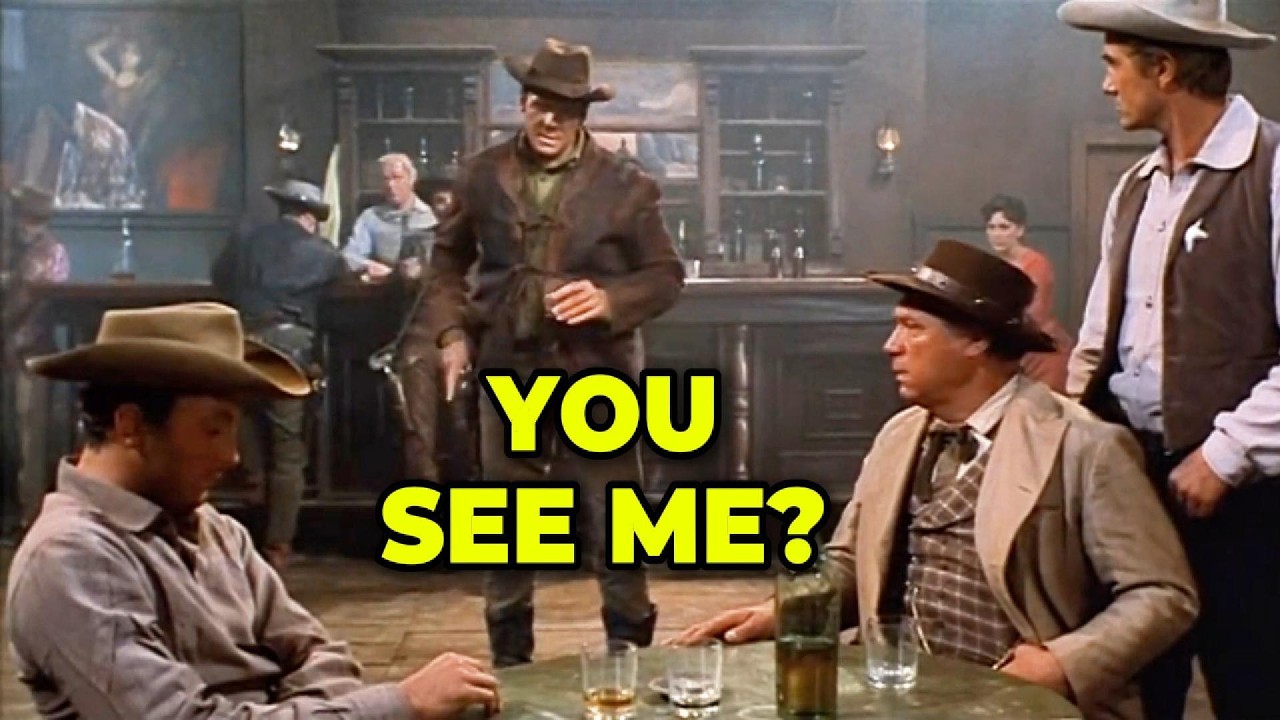 Causing trouble in the bar and getting a well-deserved lesson | James Mitchum