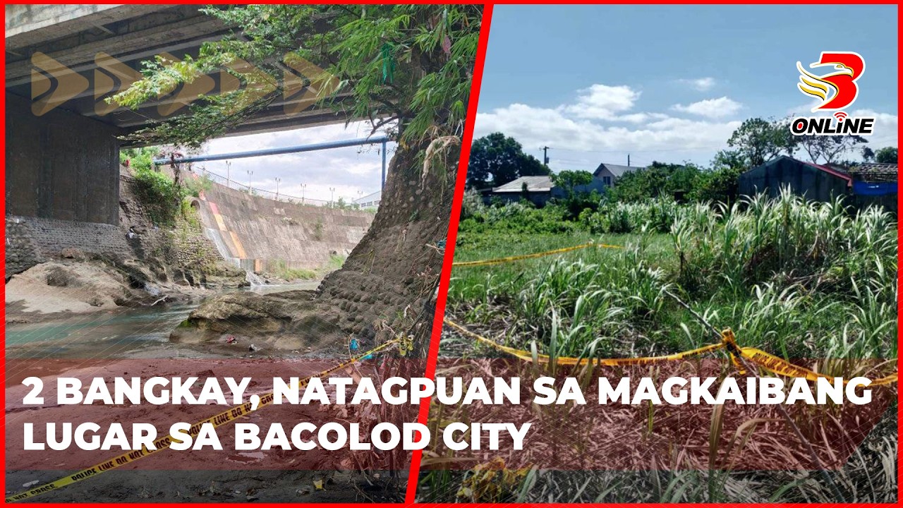 2 bangkay, natagpuan sa magkaibang lugar sa Bacolod City