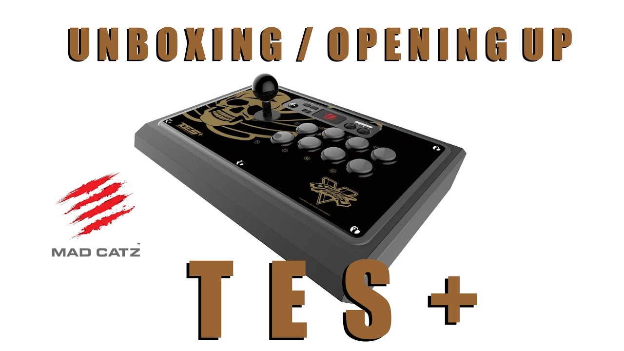 Rob Talks: Mad Catz TES+ Street Fighter V Fightstick - Unboxing and More