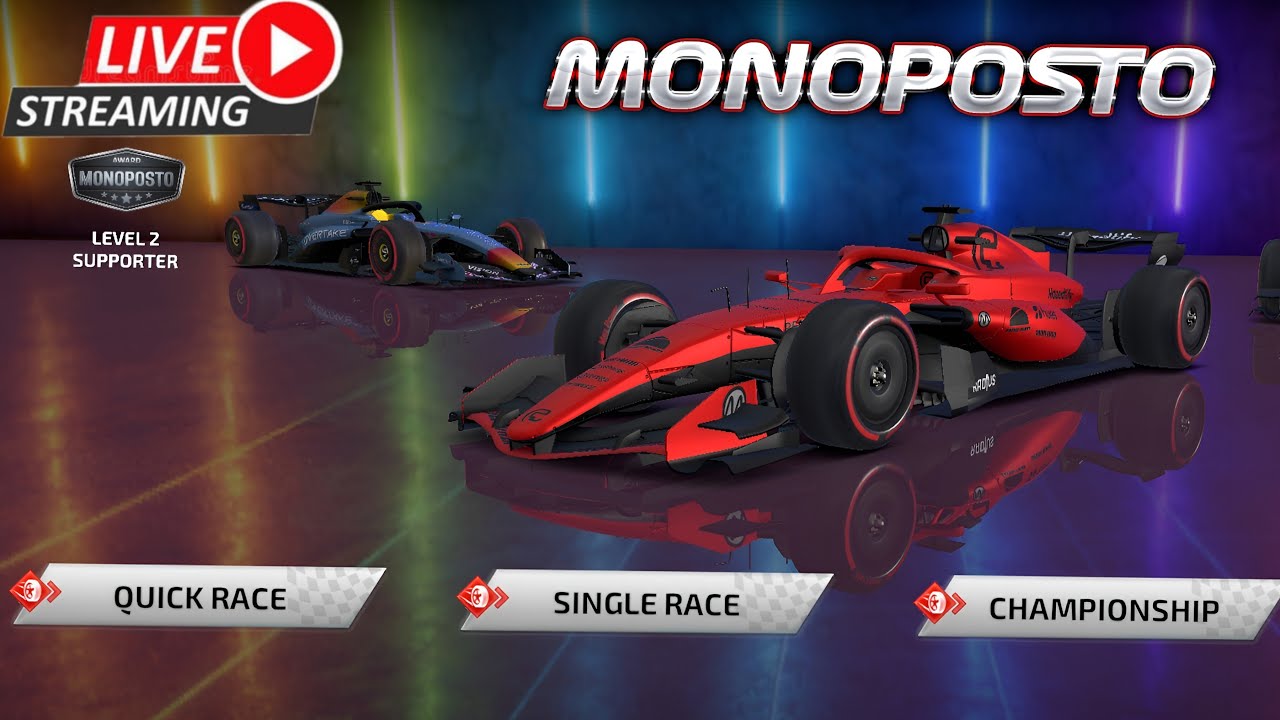 MONOPOSTO LIVE Gameplay | Quick Race & Championship Mode 🏎️🔥
