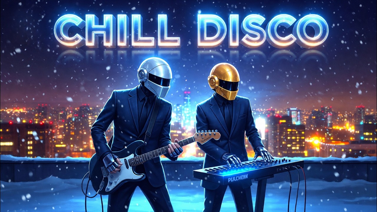 Frozen Neon Funk & Winter Chill Disco Dreams🎆 DAFT PUNK TRIBUTE