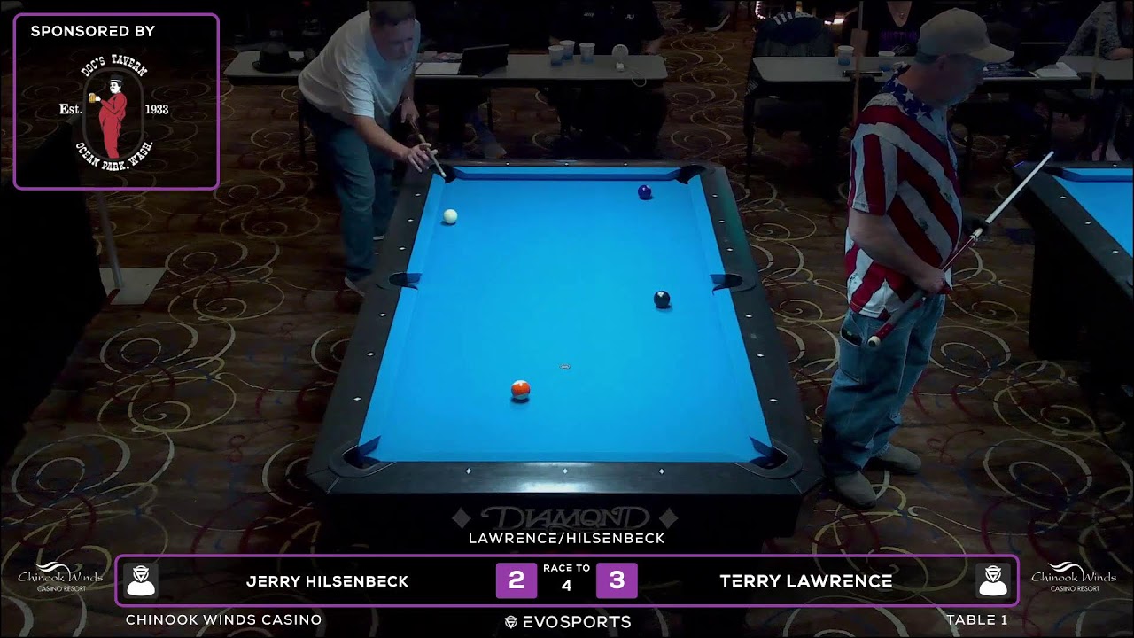 JERRY HILSENBECK vs TERRY LAWRENCE - WBCA 8 BALL 2026 - TABLE 1 | EvoSports