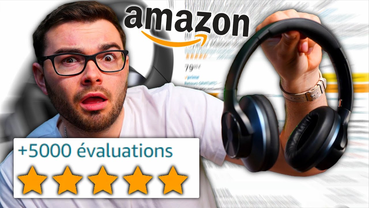 Je TESTE le CASQUE le MIEUX NOT&Eacute; D'AMAZON ! (Vraiment Surpris)