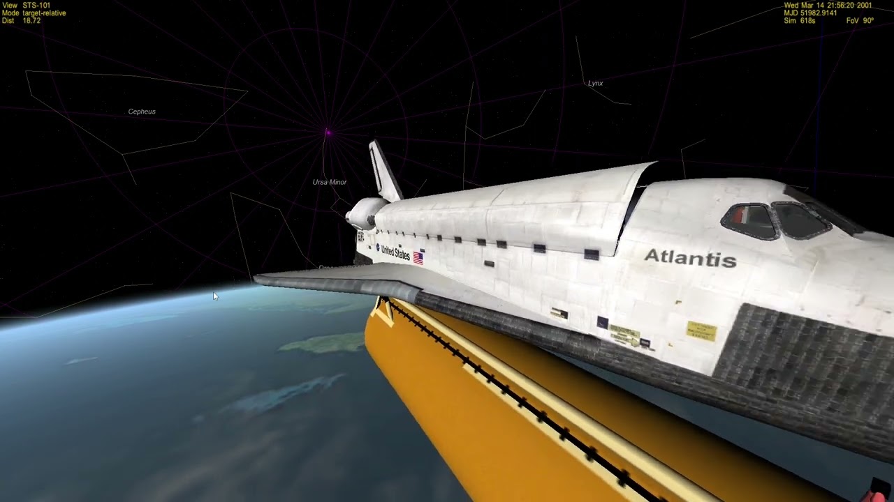 28.06.2023 Atlantis Satelite  Launch - Orbiter 2016
