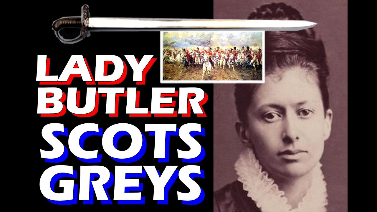 FAMOUS SCOTLAND FOR EVER - FULL AMAZING  STORY of Lady Butler and the ICONIC Waterloo Painting