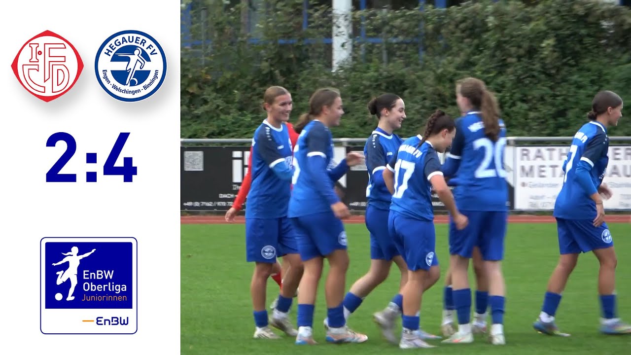 EnBW-Oberliga - B-Juniorinnen: 1. FC Donzdorf - Hegauer FV 2025/26