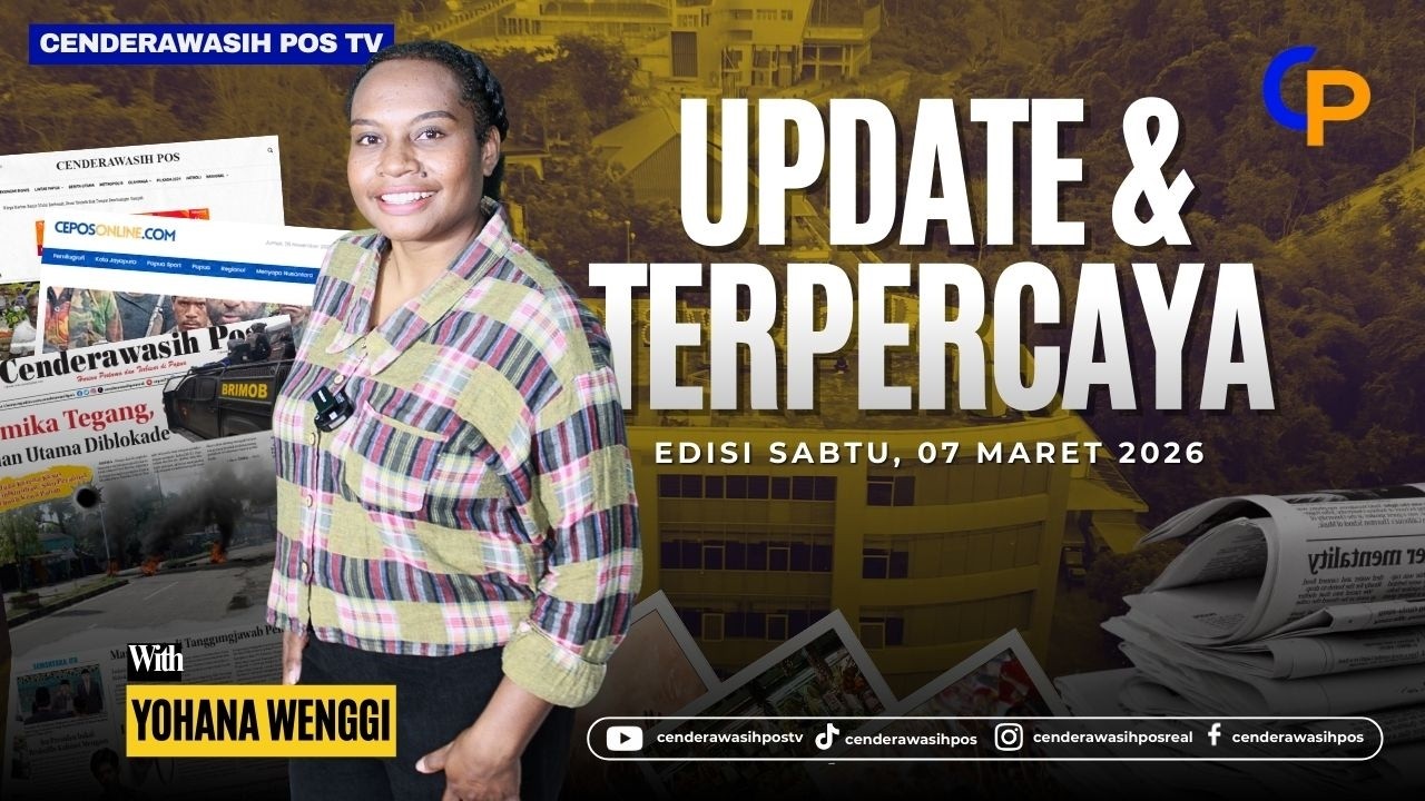 CEPOS MENYAPA Berita Edisi 7 MARET 2026 | KM Jaya Baru Tenggelam di Perairan Muara Pomako
