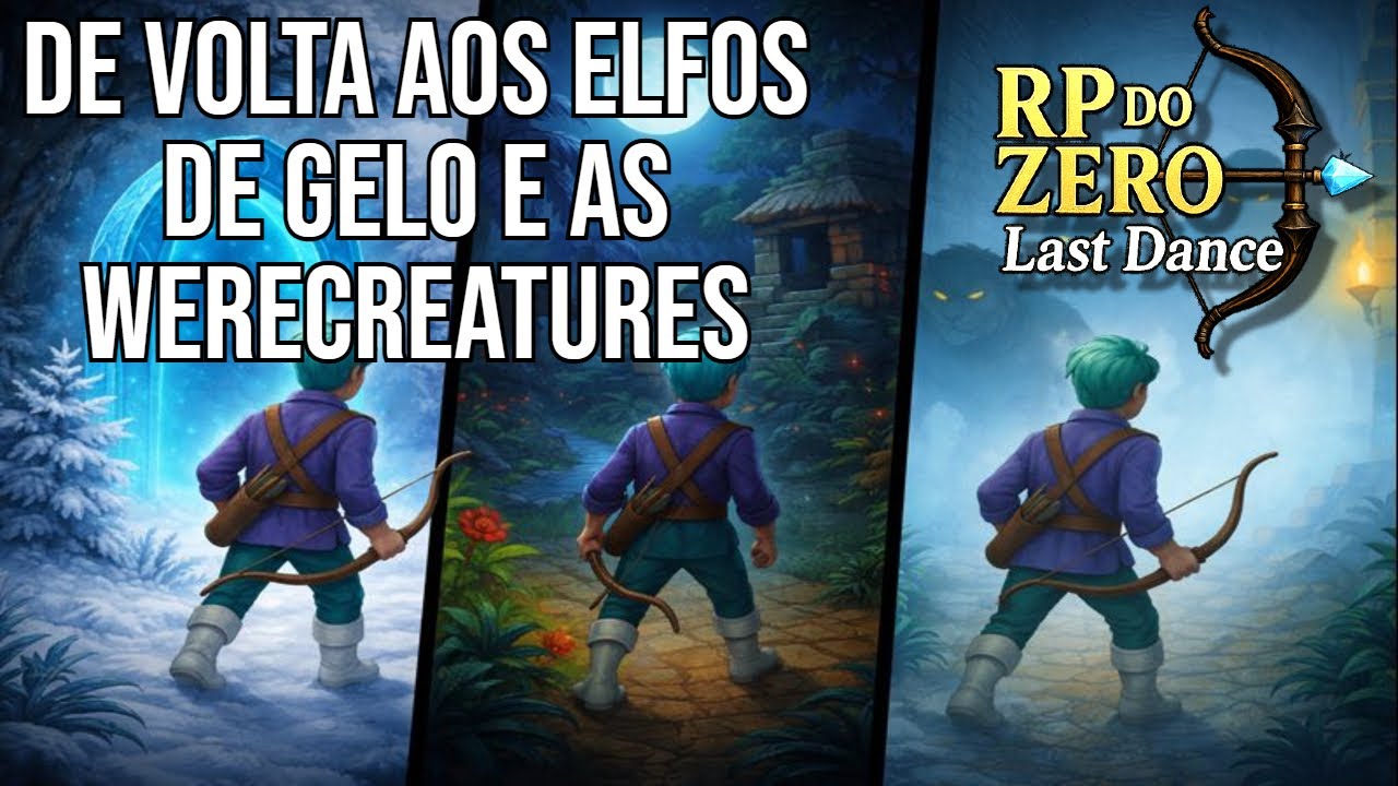 Tibia | ELFOS DE GELO, WERECREATURES E GT FULL RUNA - RP DO ZERO: Last Dance #25