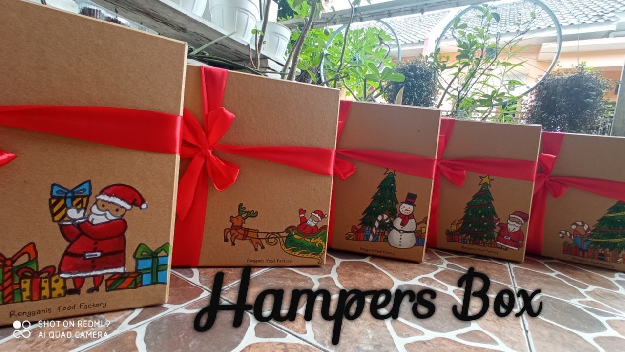 BIKIN HAMPERS BOX NATAL YUK!! #CREATIVEWITHMABELLE