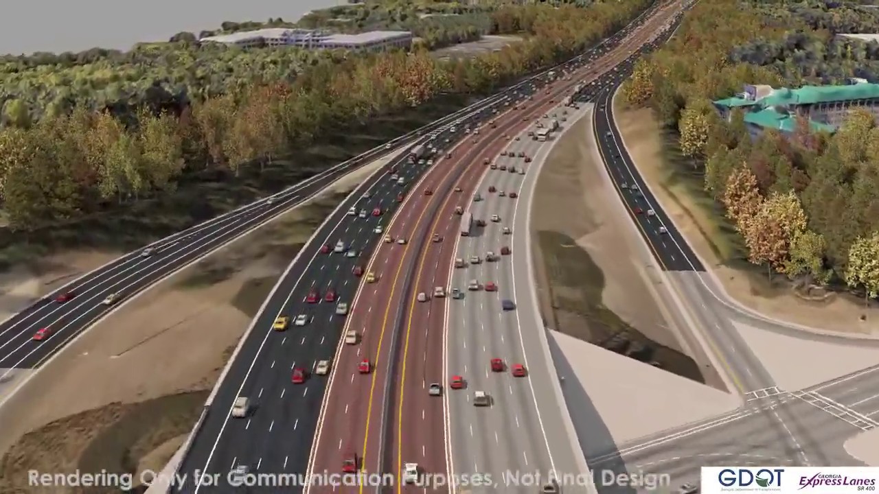 SR 400 Express Lanes Visualization