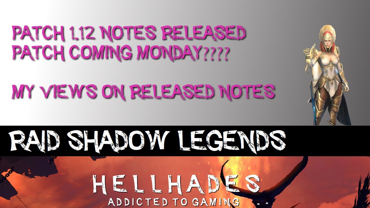RAID SHADOW LEGENDS | Patch 1.12 Notes Released, My Thoughts!