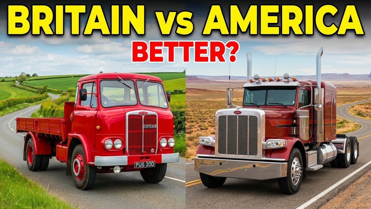 Why British Lorries Were Better Than ANYTHING America Built!
