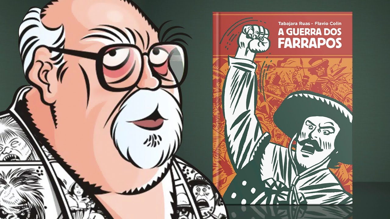 FLAVIO COLIN NA COMIX ZONE: CONHE&Ccedil;A A &Eacute;PICA GUERRA DOS FARRAPOS!