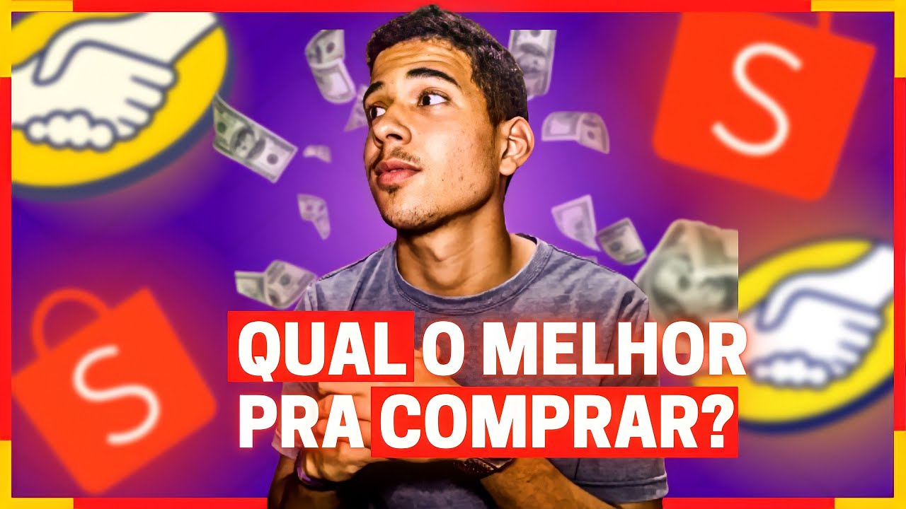 REVELADO | &Eacute; MELHOR COMPRAR NA SHOPEE OU MERCADO LIVRE? QUAL A MELHOR OP&Ccedil;&Atilde;O?